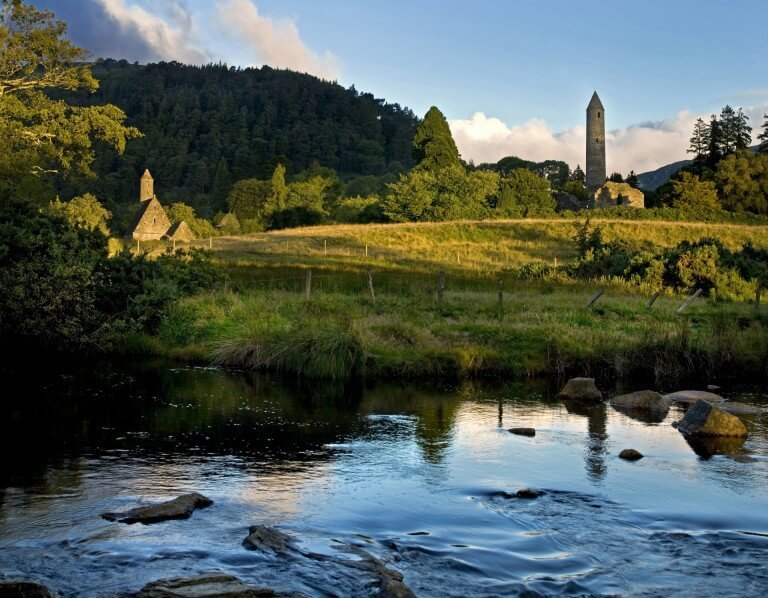 Exploring nearby: Glendalough